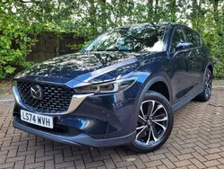 Blue Used 2024 Mazda CX-5 Exclusive-Line SUV | £19,499