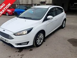 White Used 2018 Ford Focus Titanium Hatchback | £8,199 (Super price)