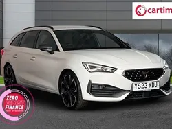White Used 2023 Cupra Leon VZ2 Estate | £20,333 (Fair price)