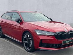 Carmine red metallic Used 2025 Skoda Superb SportLine Estate | £39,950