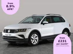 White Used 2022 VW Tiguan S SUV | £16,826 (Good price)