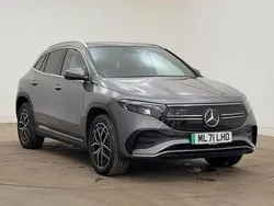 Mountain grey metallic Used 2021 Mercedes EQA250 AMG Line Premium SUV | £19,999 (Fair price)