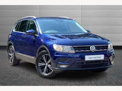 Blue Used 2018 VW Tiguan SE SUV | £15,095 (Fair price)