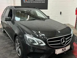 Black Used 2015 Mercedes E220 Premium Estate | £9,995 (Fair price)