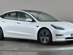 White Used 2021 Tesla Model 3 Long Range AWD Sedan | £21,998 (A bit pricey)