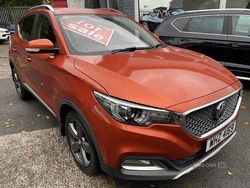 Orange Used 2018 MG ZS Exclusive Sedan | £7,900 (Fair price)