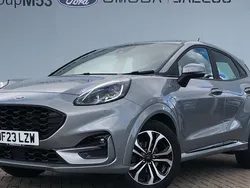 Silver Used 2023 Ford Puma ST-Line Hatchback | £17,495 (Fair price)