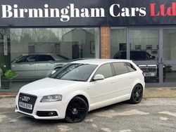 White Used 2010 Audi A3 Sportback S-Line Hatchback | £5,995