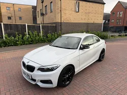 White Used 2015 BMW 218 M Sport Coupe | £5,750 (Good price)