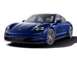 Gentian blue metallic Used 2020 Porsche Taycan 4S Sedan | £49,990