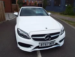 White Used 2017 Mercedes C200 AMG line Cabriolet | £15,000 (Fair price)