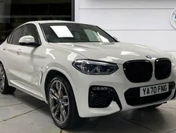 White Used 2021 BMW X4 Comfort Edition SUV | £36,950 (Super price)