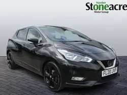 Black Used 2020 Nissan Micra N-TEC Hatchback | £10,257 (Fair price)
