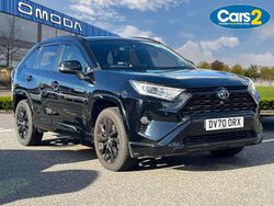 Black Used 2021 Toyota RAV4 Hybrid Edition SUV | £26,290 (Fair price)