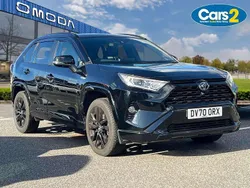 Black Used 2021 Toyota RAV4 Hybrid Edition SUV | £26,875 (Fair price)