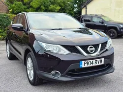 Black Used 2014 Nissan Qashqai Acenta Premium SUV | £4,695 (Fair price)