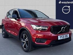 Red Used 2021 Volvo XC40 R-Design SUV | £21,940 (Fair price)