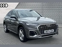 Grey Used 2024 Audi Q5 Sportback S-Line SUV | £37,990 (Good price)