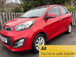 Red Used 2013 Kia Picanto 2 Hatchback | £4,695 (Fair price)
