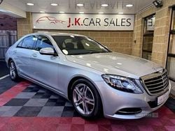 Silver Used 2015 Mercedes S350L SE Sedan | £16,295