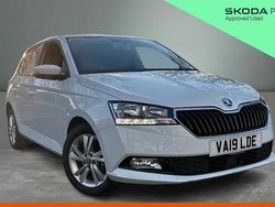 Moon white metallic Used 2019 Skoda Fabia SE Hatchback | £8,500 (Good price)