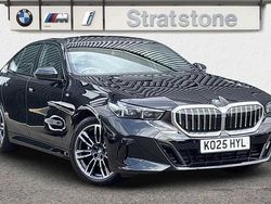 Black Used 2025 BMW 520 M Sport | £43,750 (Fair price)