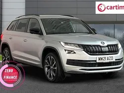 Silver Used 2021 Skoda Kodiaq SportLine SUV | £28,078 (Fair price)