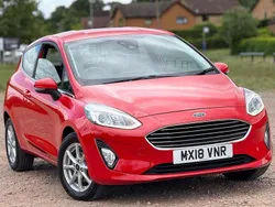 Red Used 2018 Ford Fiesta Zetec Hatchback | £5,490 (Super price)