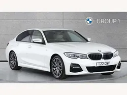 White Used 2022 BMW 320 M Sport Sedan | £26,850 (Fair price)