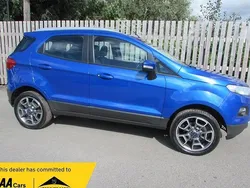 Blue Used 2015 Ford Ecosport Titanium SUV | £4,999 (Fair price)