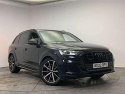 Black Used 2022 Audi Q7 Black Edition SUV | £39,400 (Fair price)