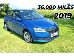 Blue Used 2019 Skoda Fabia Hatchback | £8,695 (Good price)