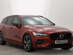 Red Used 2022 Volvo V60 R-Design Estate | £33,209
