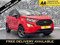 Red Used 2020 Ford Ecosport ST-Line SUV | £11,995 (Fair price)