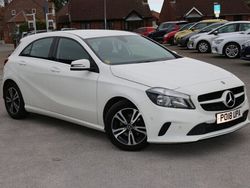 White Used 2018 Mercedes A180 Executive Hatchback | £11,495 (Good price)