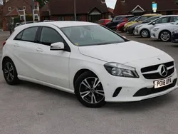 White Used 2018 Mercedes A180 Executive Hatchback | £11,495 (Good price)