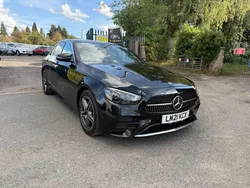 Black Used 2021 Mercedes E300 AMG line Sedan | £21,896 (Expensive)