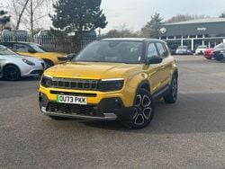 Yellow Used 2023 Jeep Avenger EV SUV | £20,999 (Fair price)