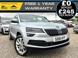 Silver Used 2018 Skoda Karoq SE L SUV | £12,490 (Fair price)