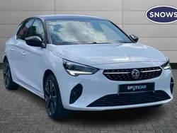 White Used 2020 Vauxhall Corsa-e Elite Hatchback | £11,376 (Fair price)
