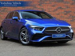 Blue Used 2024 Mercedes A200 AMG Line Premium Hatchback | £22,989 (Fair price)