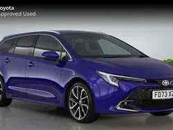 Juniper blue Used 2024 Toyota Corolla Sport Estate | £25,765 (Fair price)