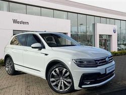 White Used 2020 VW Tiguan R-line SUV | £21,799 (Fair price)