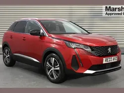 Red Used 2022 Peugeot 3008 Allure Premium SUV | £17,621 (Good price)