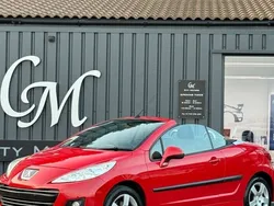 Red Used 2012 Peugeot 207 CC Active Cabriolet | £1,990 (Fair price)