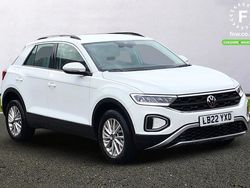 White Used 2022 VW T-Roc Life SUV | £20,399 (Fair price)