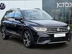 Black Used 2022 VW Tiguan R-line SUV | £27,474 (Fair price)