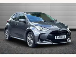 Grey Used 2021 Toyota Yaris Hybrid Hatchback | £18,850 (A bit pricey)