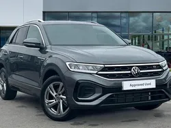 Indium grey metallic Used 2025 VW T-Roc R-line SUV | £29,538 (A bit pricey)