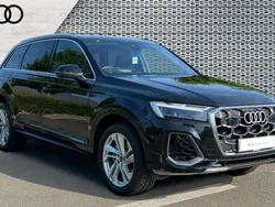 Black Used 2025 Audi Q7 S-Line SUV | £60,536 (Expensive)